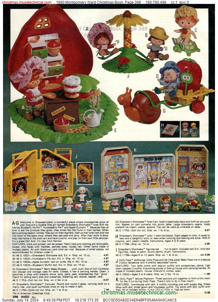 1980 Montgomery Ward Christmas Book, Page 398