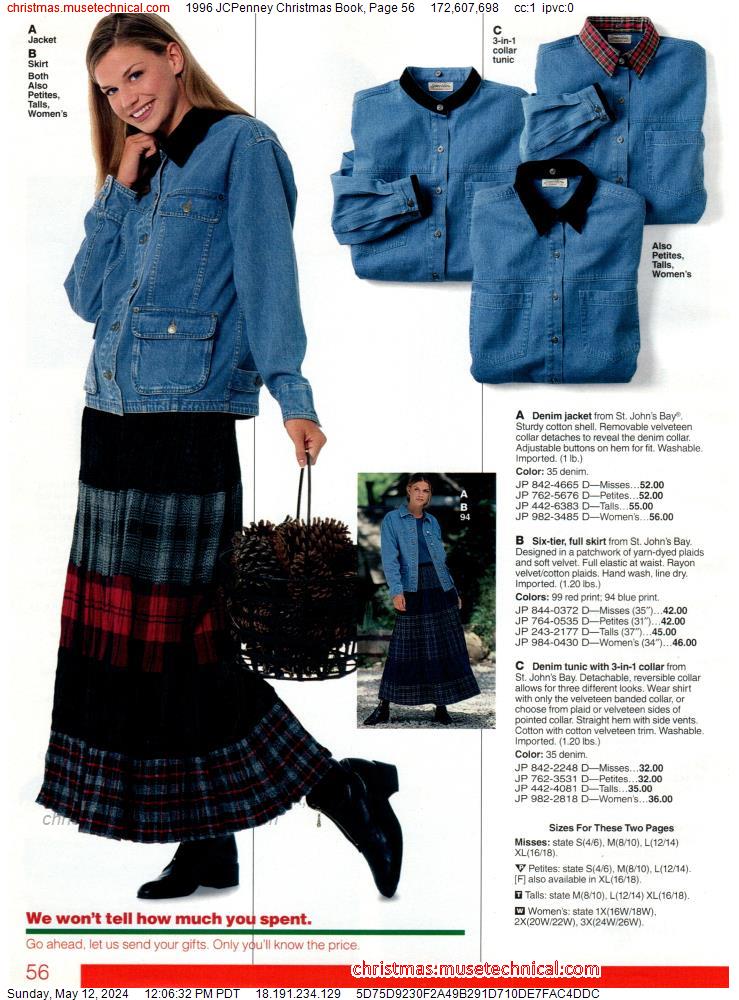 1996 JCPenney Christmas Book, Page 56