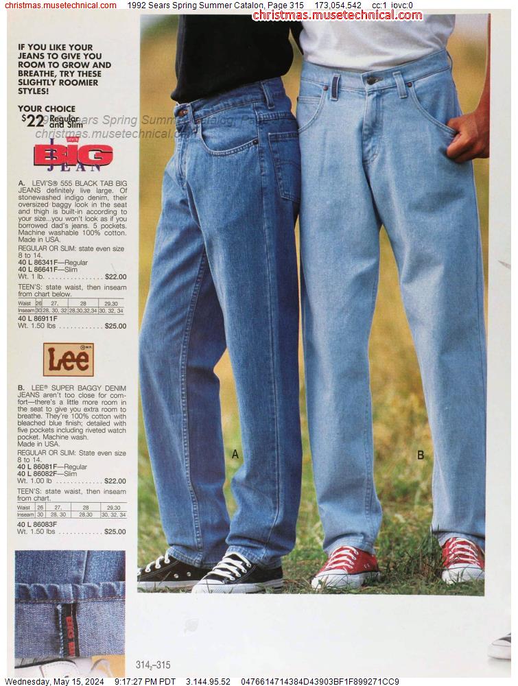1992 Sears Spring Summer Catalog, Page 315