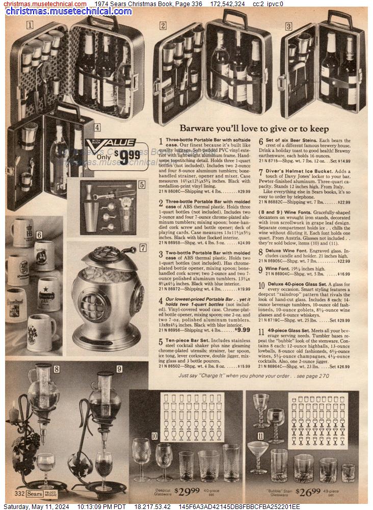 1974 Sears Christmas Book, Page 336