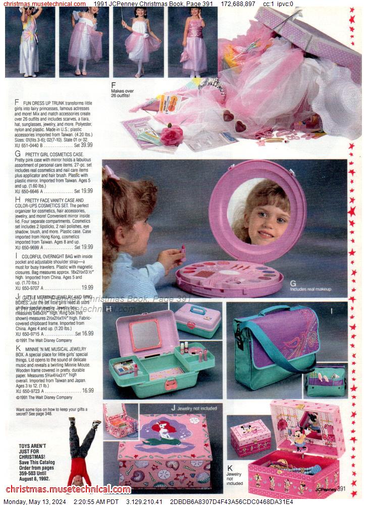 1991 JCPenney Christmas Book, Page 391