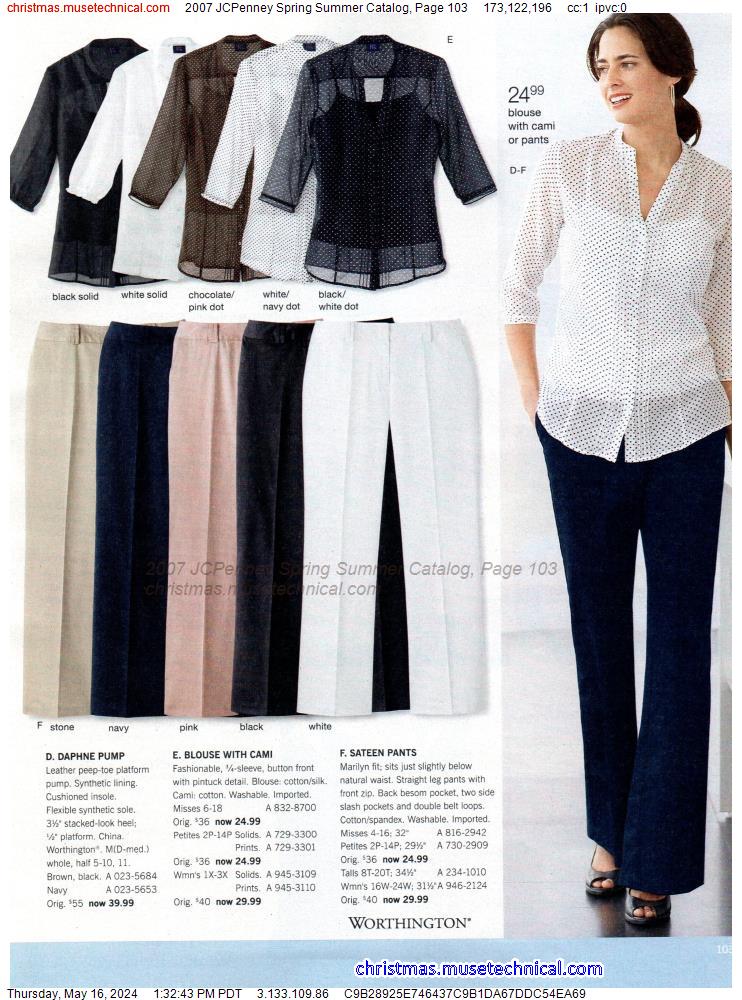 2007 JCPenney Spring Summer Catalog, Page 103