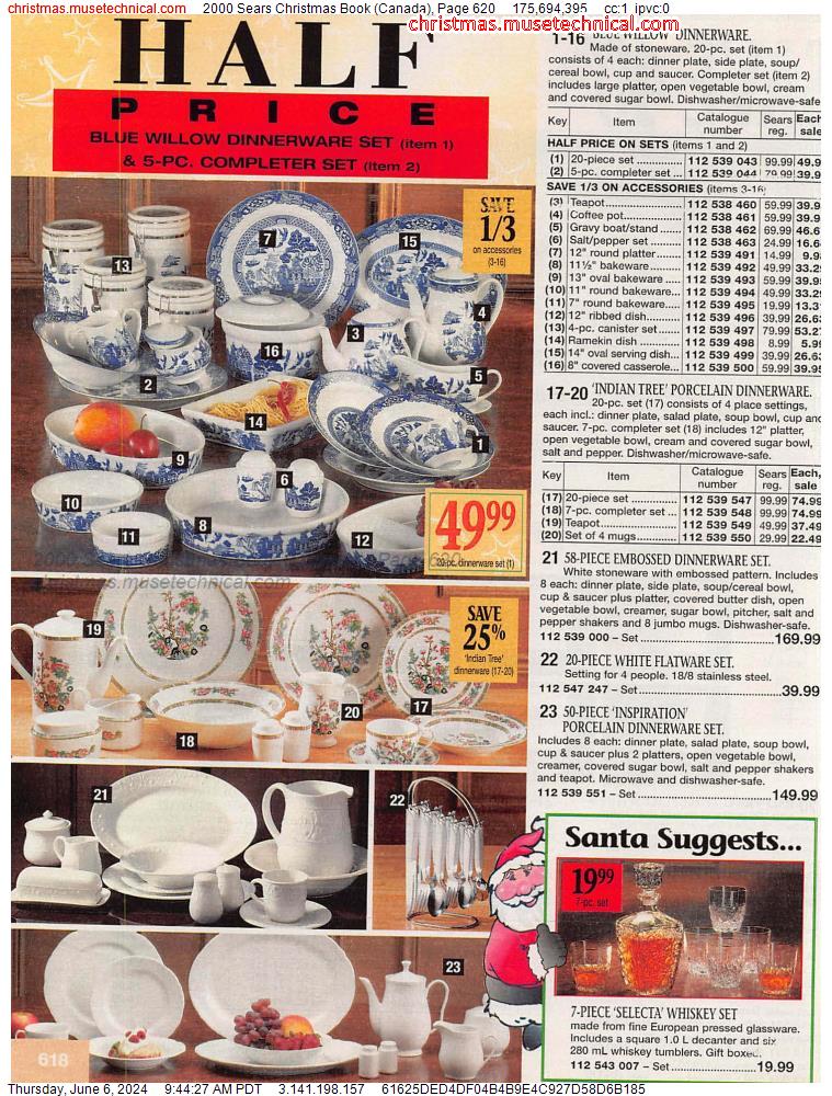 2000 Sears Christmas Book (Canada), Page 620