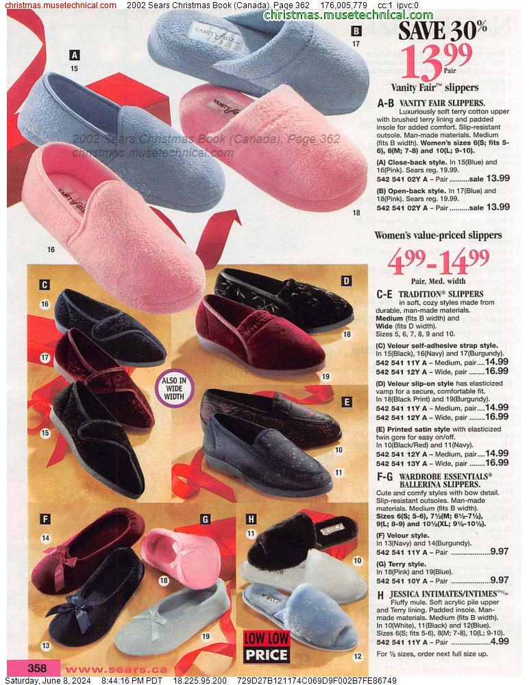 2002 Sears Christmas Book (Canada), Page 362