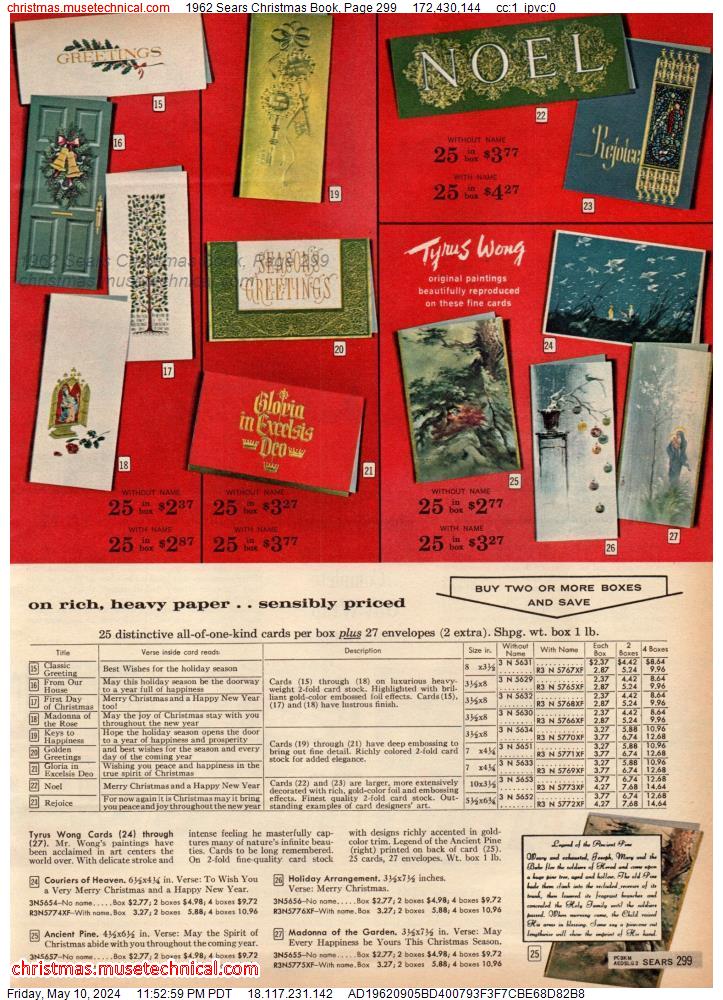 1962 Sears Christmas Book, Page 299