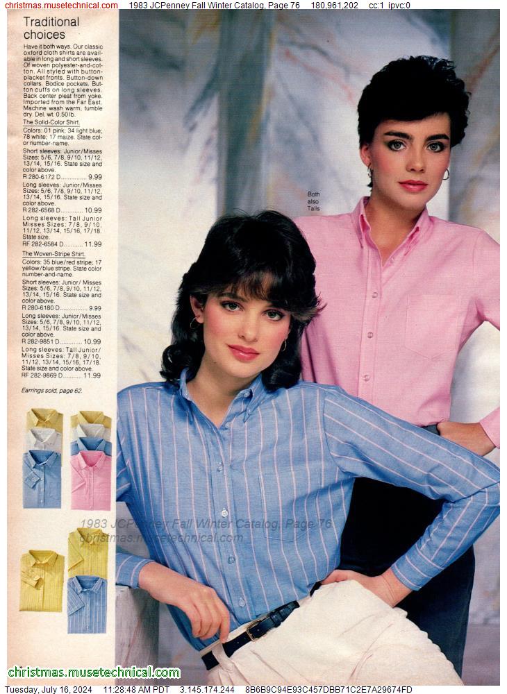 1983 JCPenney Fall Winter Catalog, Page 76
