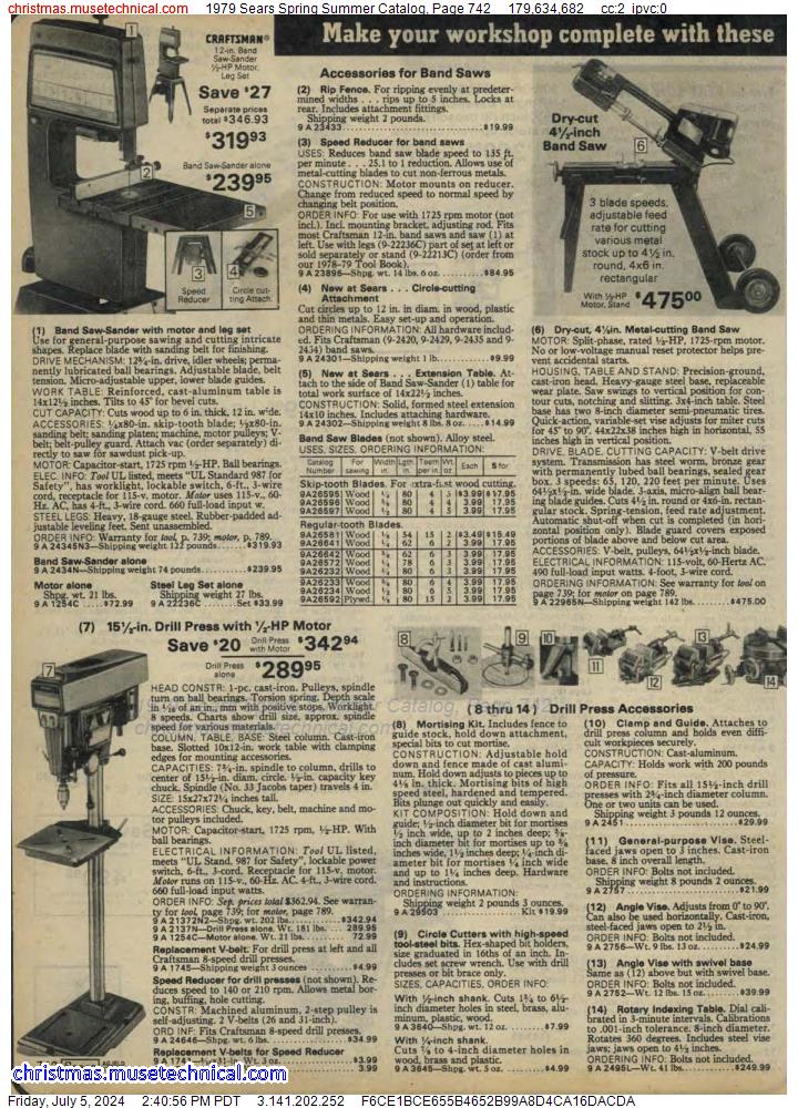 1979 Sears Spring Summer Catalog, Page 742