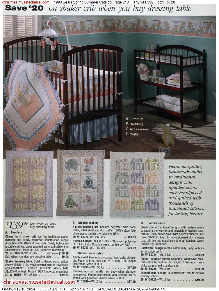 1993 Sears Spring Summer Catalog, Page 213
