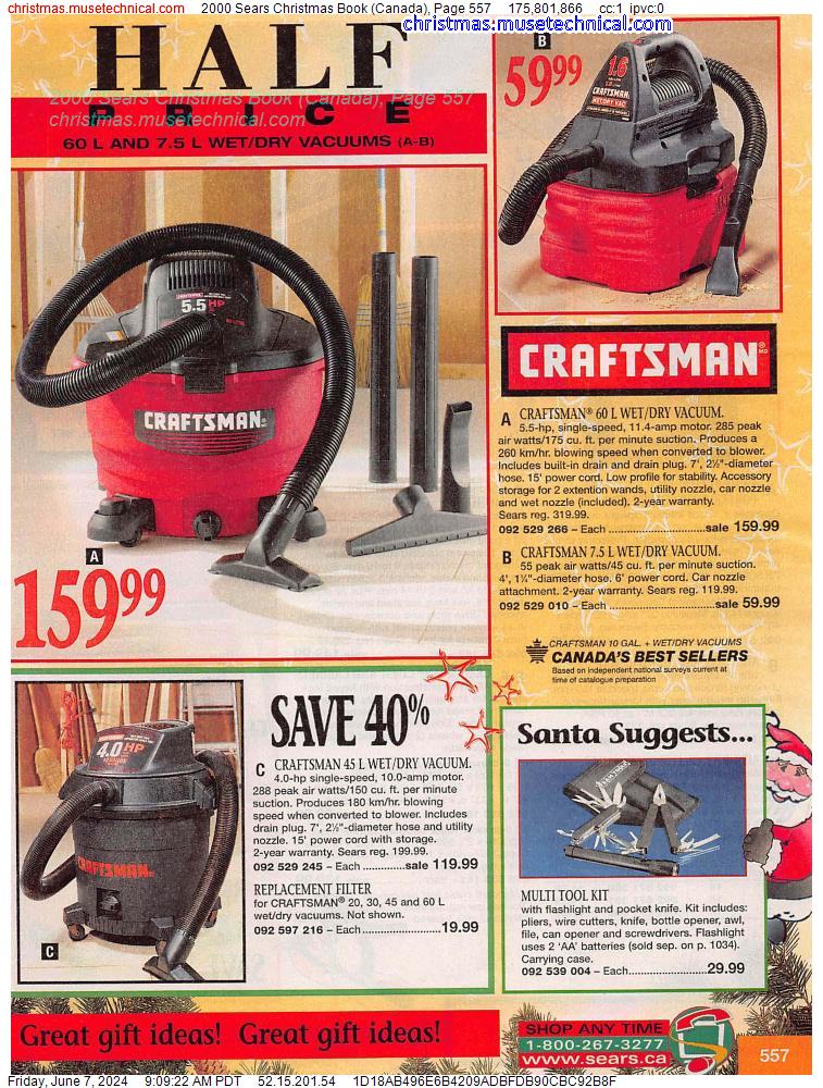 2000 Sears Christmas Book (Canada), Page 557