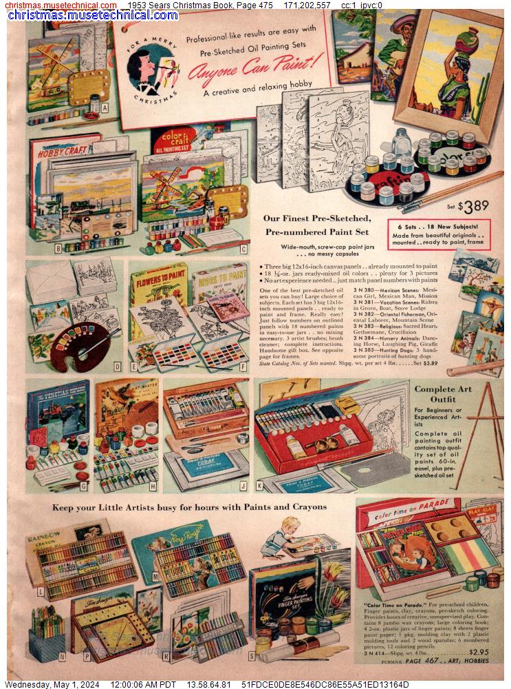 1953 Sears Christmas Book, Page 475
