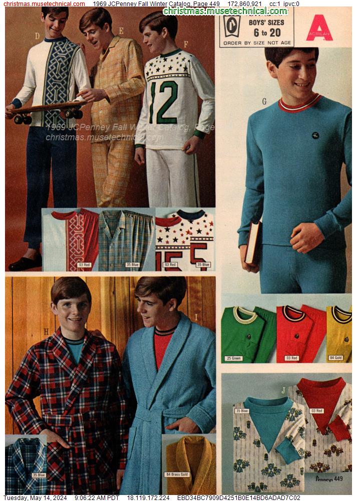 1969 JCPenney Fall Winter Catalog, Page 449