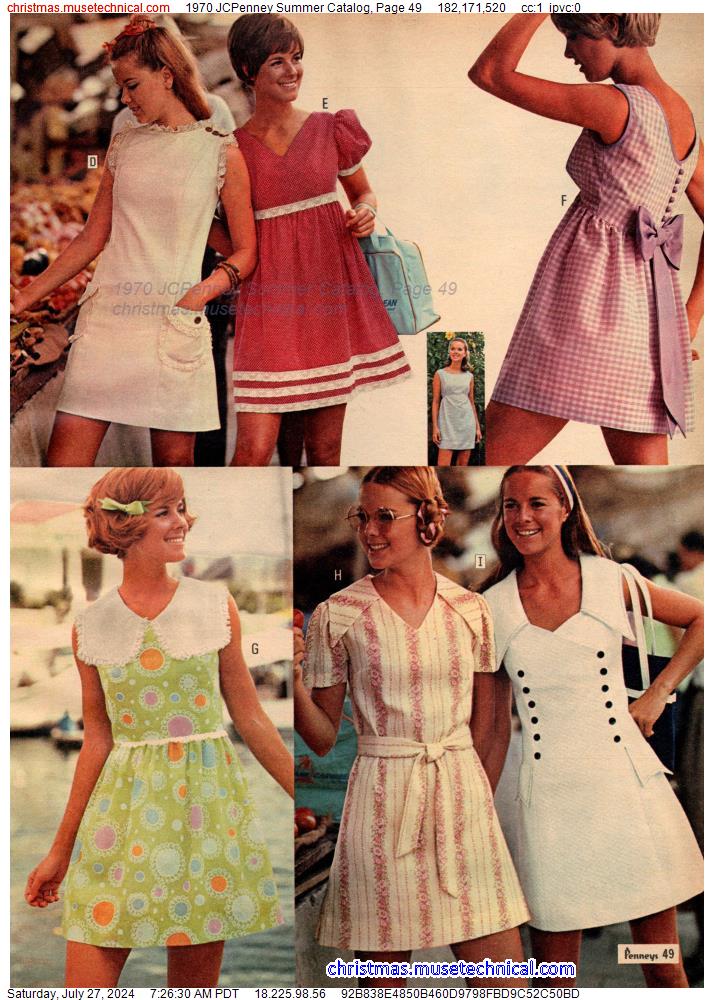 1970 JCPenney Summer Catalog, Page 49