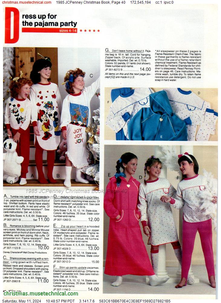1985 JCPenney Christmas Book, Page 40