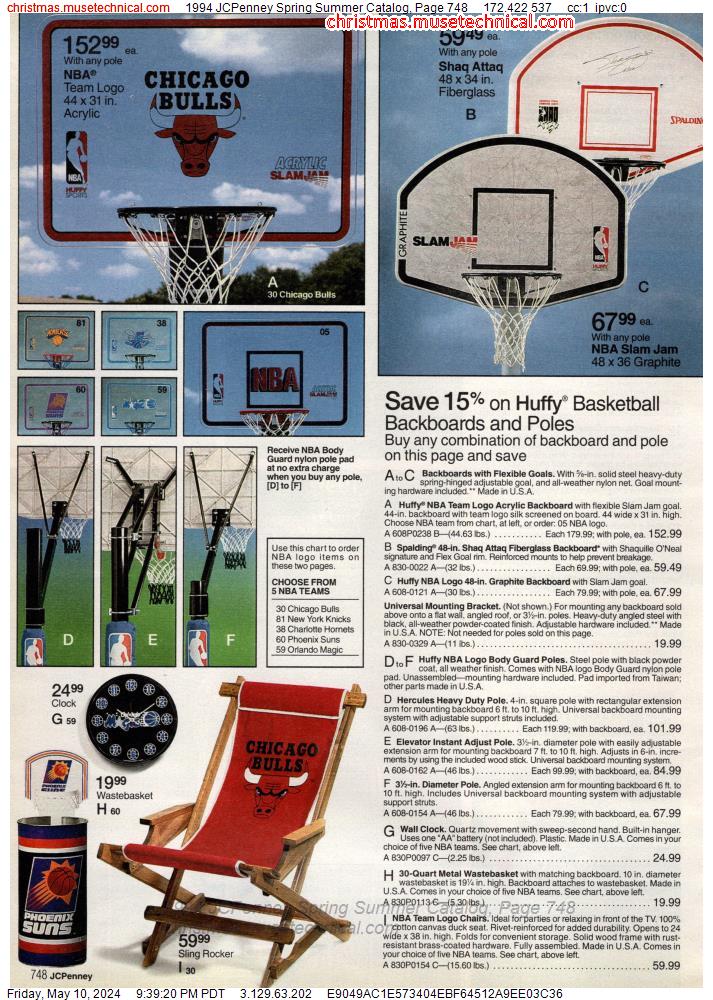 1994 JCPenney Spring Summer Catalog, Page 748