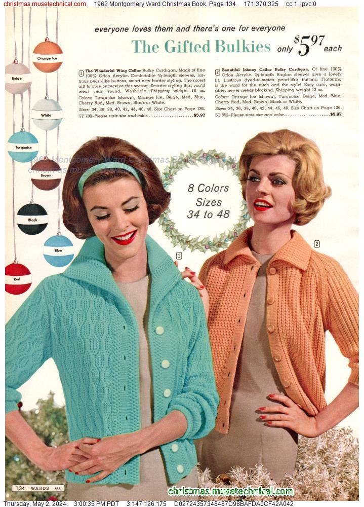 1962 Montgomery Ward Christmas Book, Page 134
