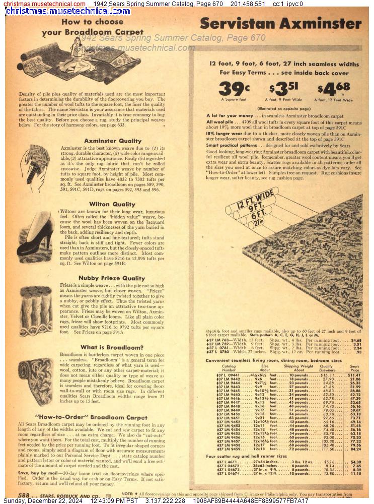 1942 Sears Spring Summer Catalog, Page 670