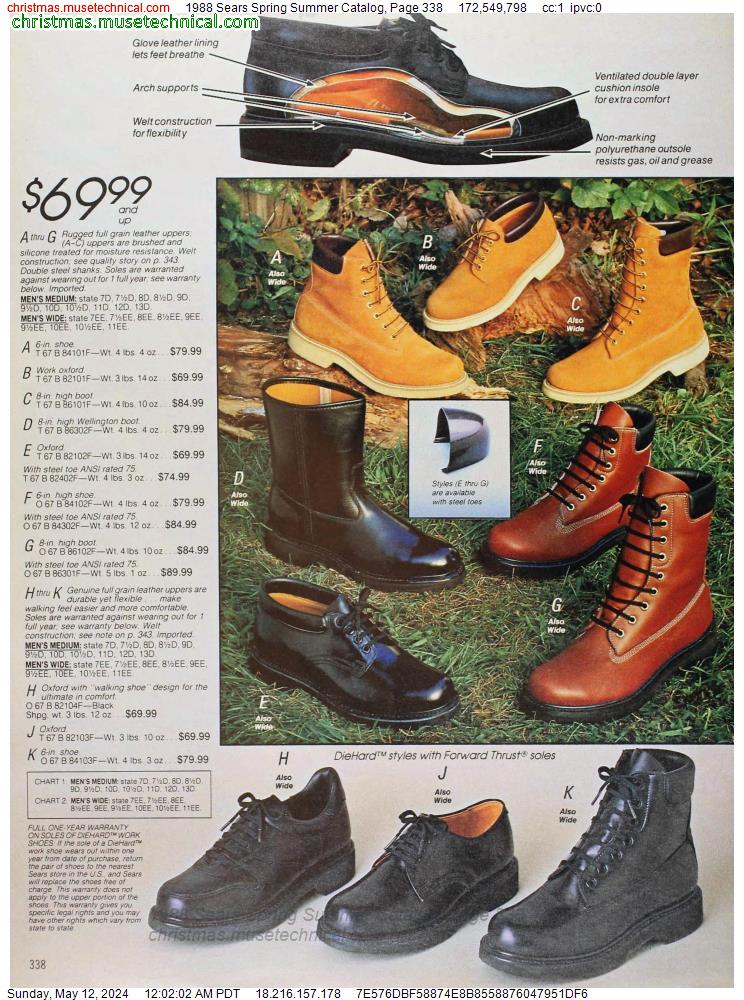 1988 Sears Spring Summer Catalog, Page 338