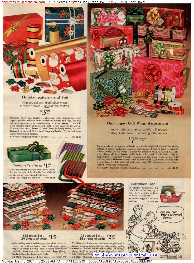 1969 Sears Christmas Book, Page 357