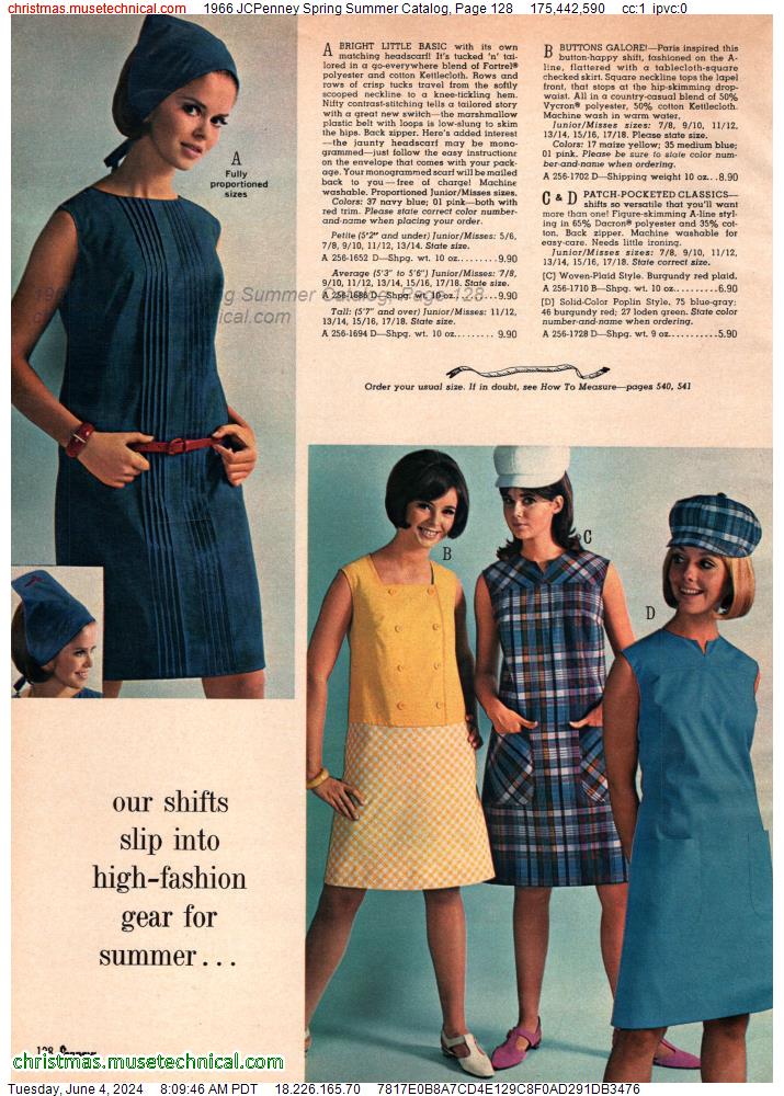1966 JCPenney Spring Summer Catalog, Page 128