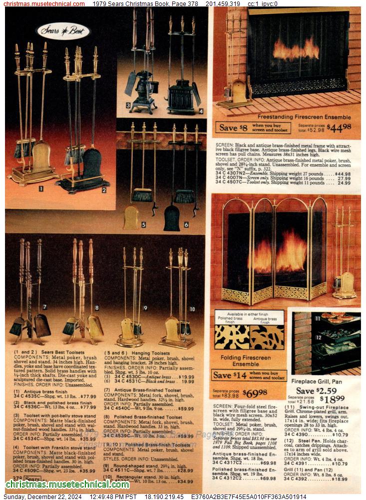 1979 Sears Christmas Book, Page 378