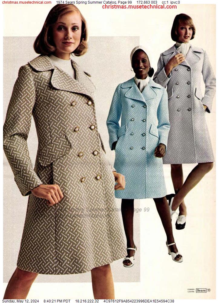 1974 Sears Spring Summer Catalog, Page 99