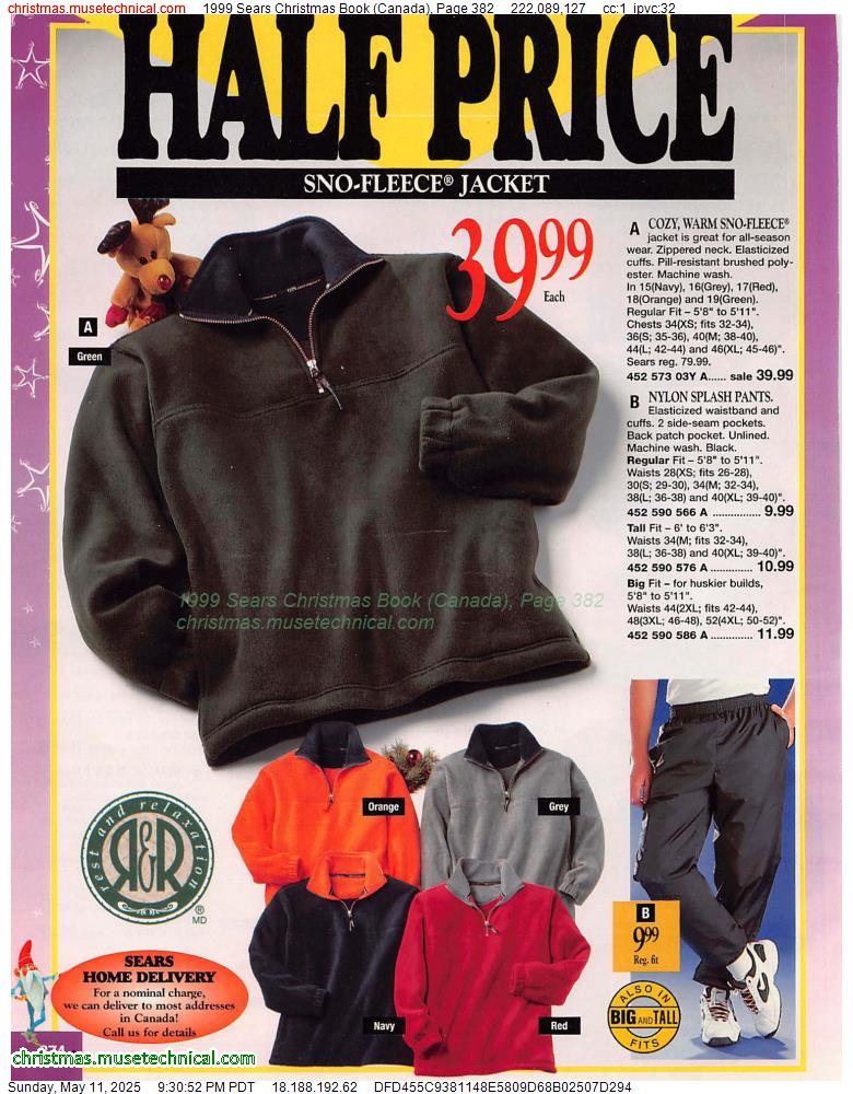 1999 Sears Christmas Book (Canada), Page 382