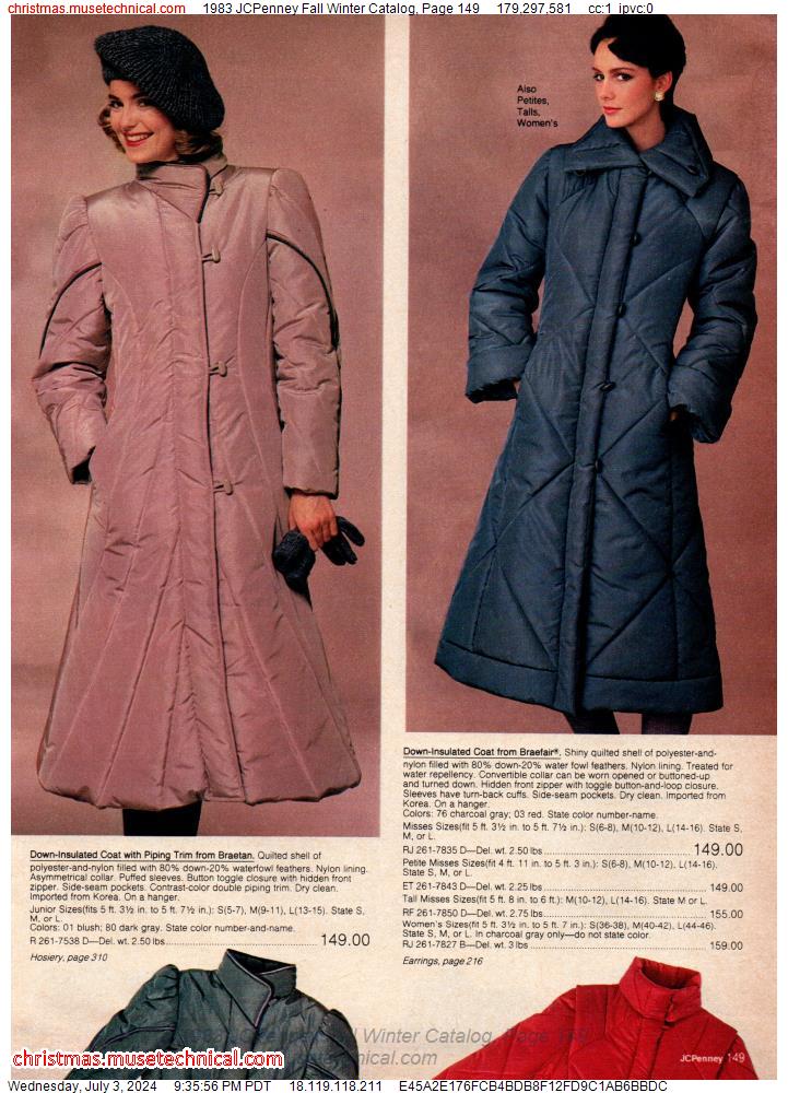 1983 JCPenney Fall Winter Catalog, Page 149