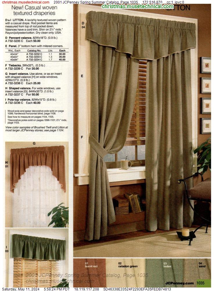 2001 JCPenney Spring Summer Catalog, Page 1035