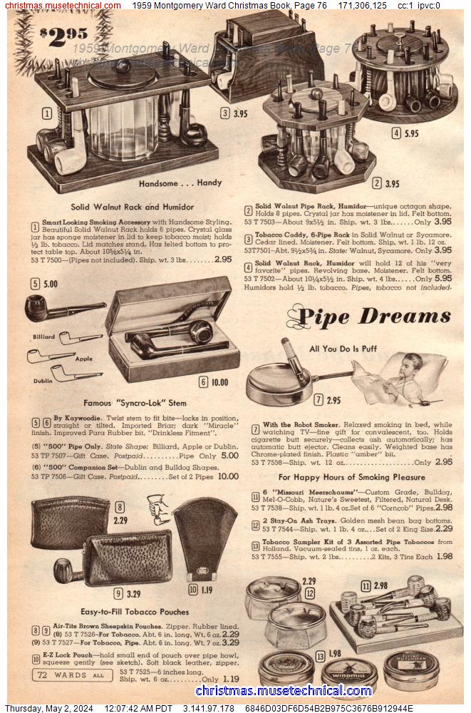 1959 Montgomery Ward Christmas Book, Page 76