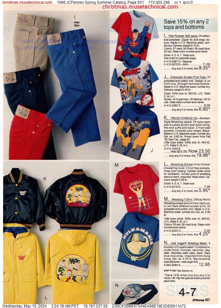 1986 JCPenney Spring Summer Catalog, Page 501