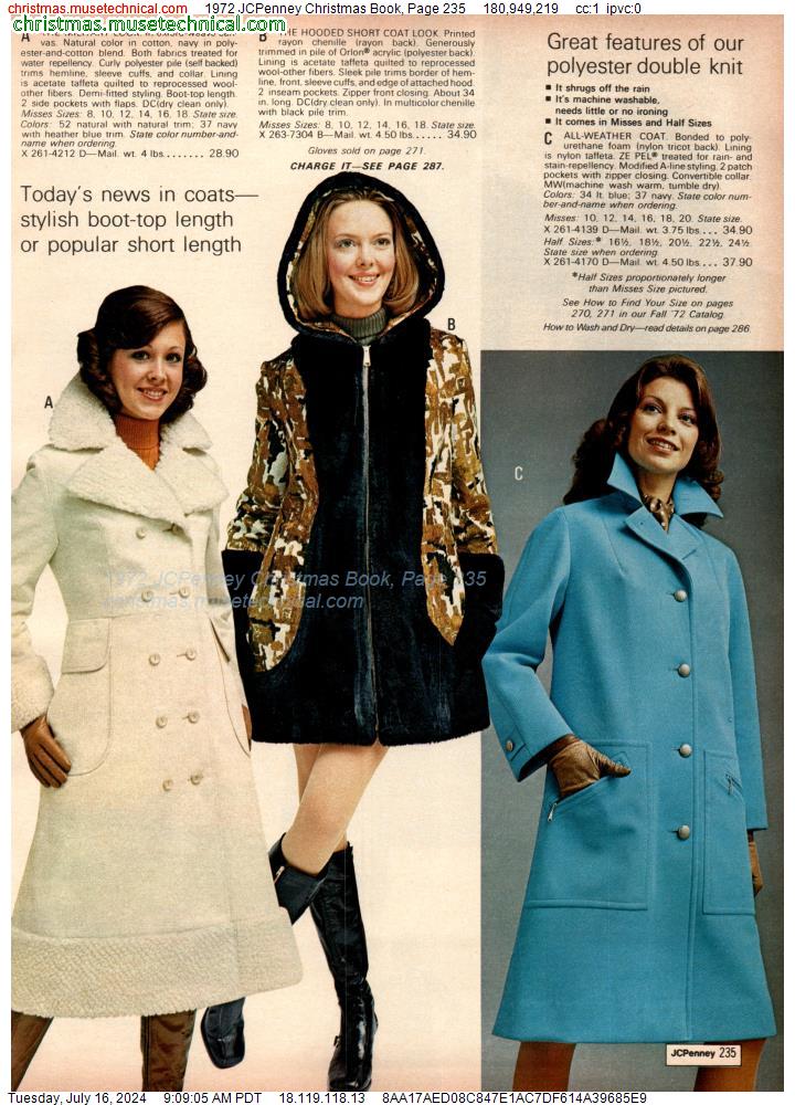 1972 JCPenney Christmas Book, Page 235