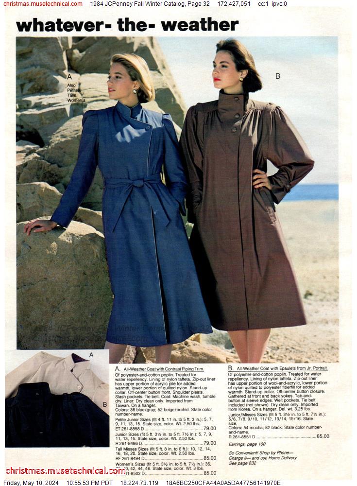 1984 JCPenney Fall Winter Catalog, Page 32