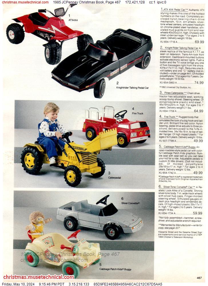 1985 JCPenney Christmas Book, Page 467