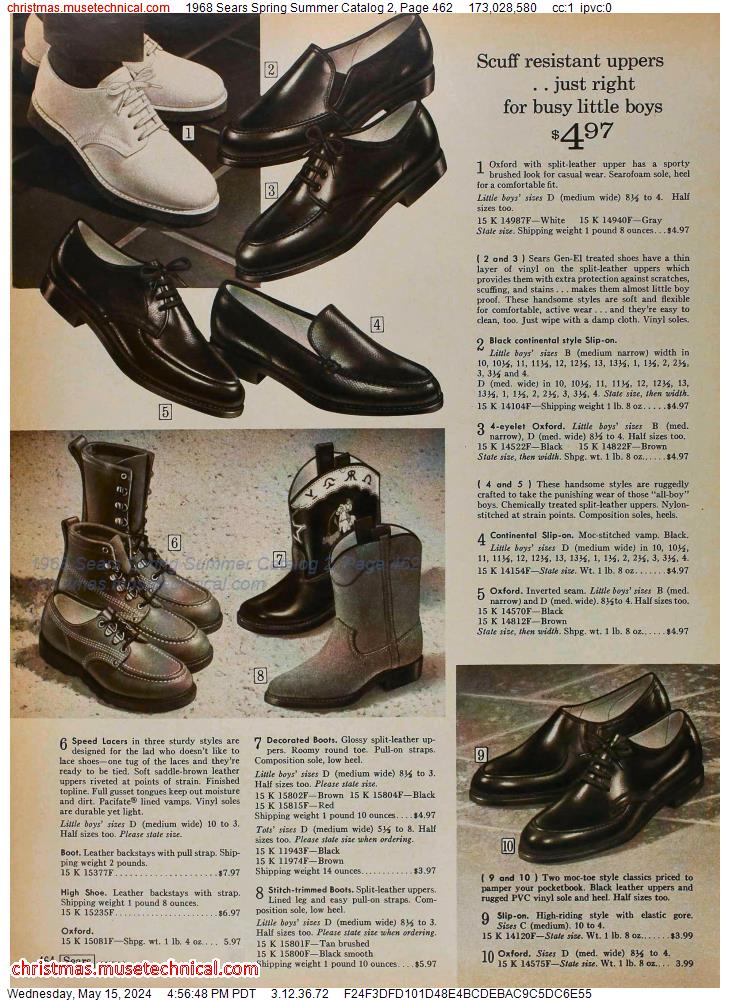 1968 Sears Spring Summer Catalog 2, Page 462