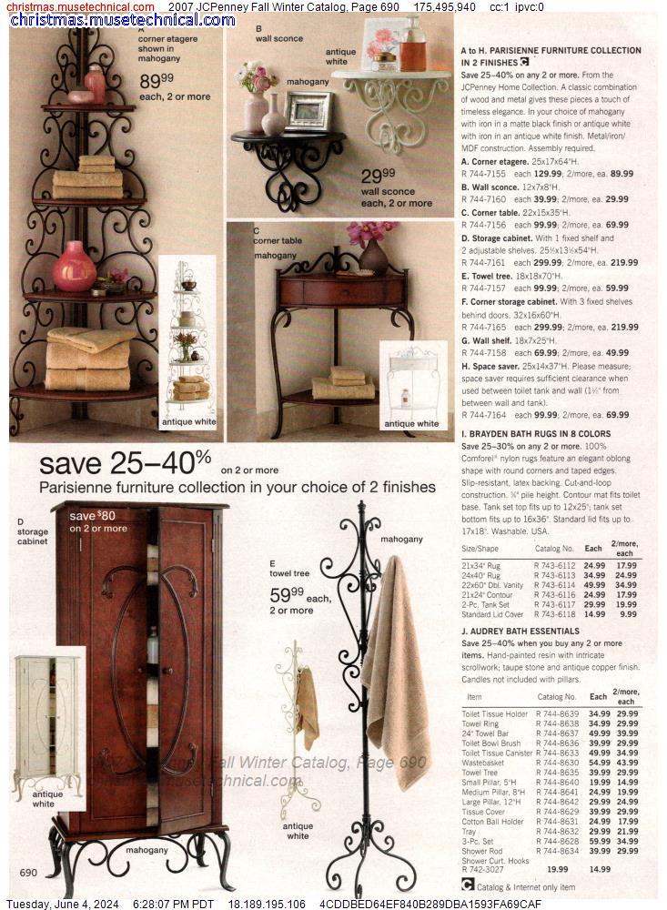 2007 JCPenney Fall Winter Catalog, Page 690