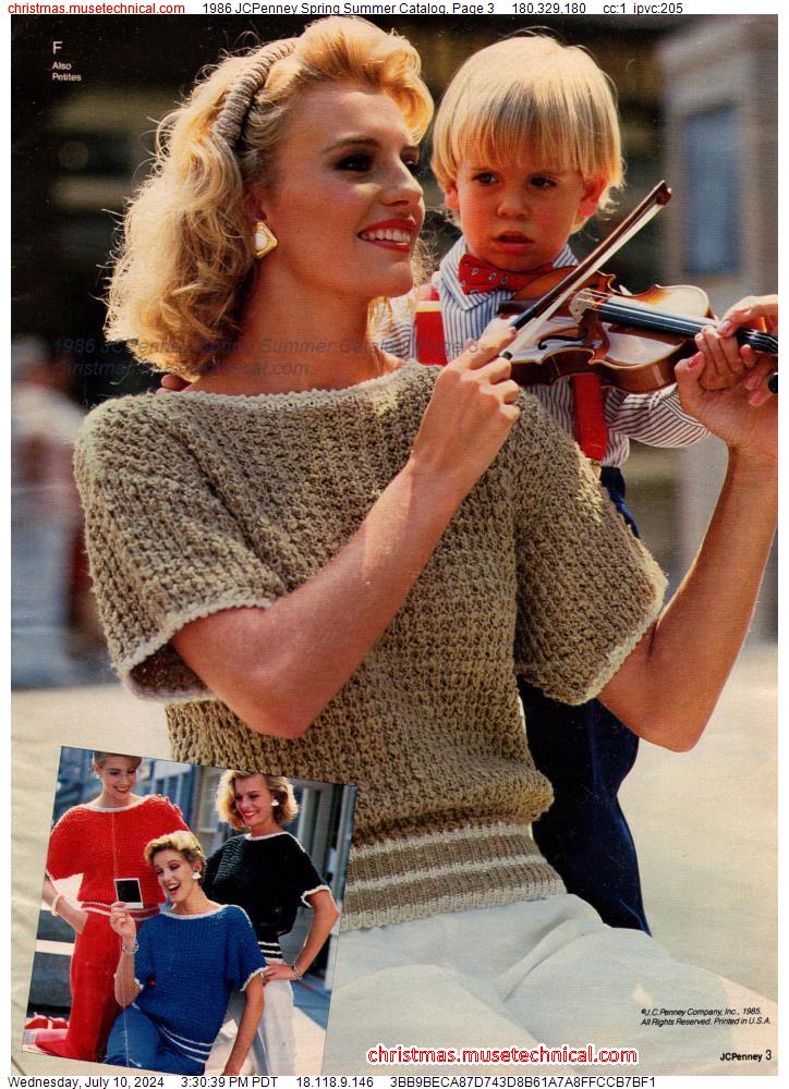 1986 JCPenney Spring Summer Catalog, Page 3