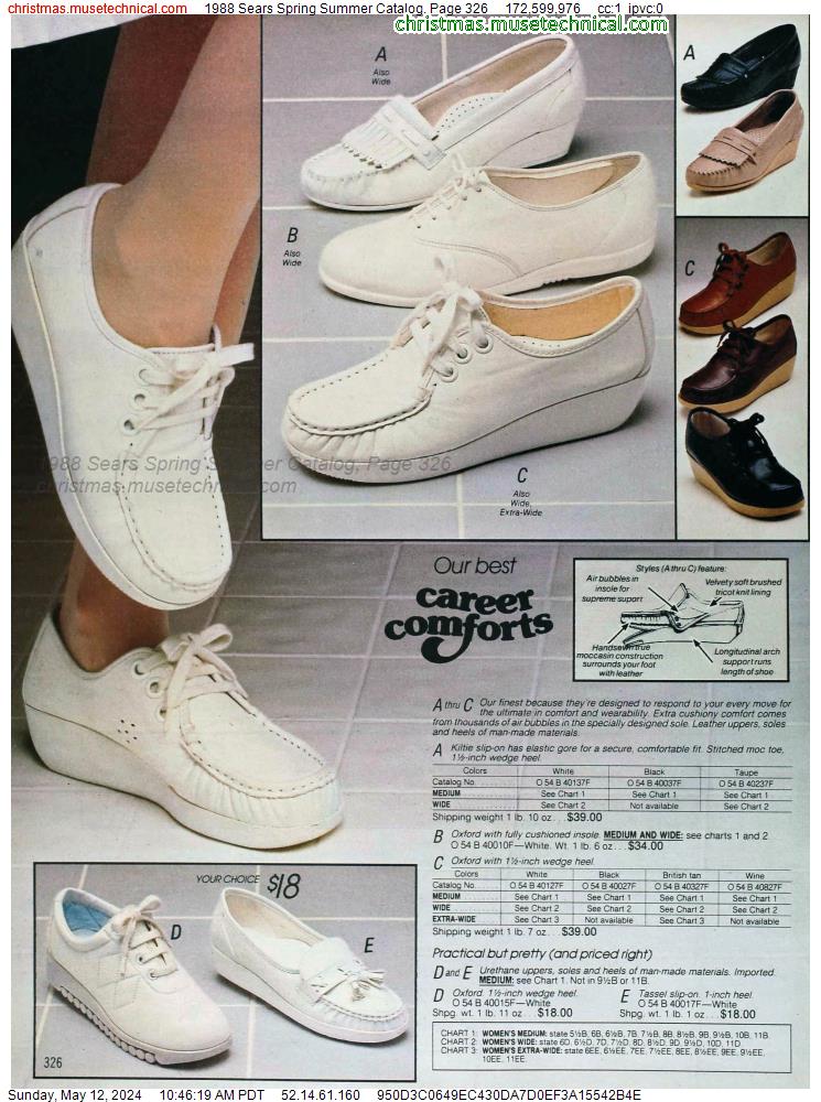 1988 Sears Spring Summer Catalog, Page 326