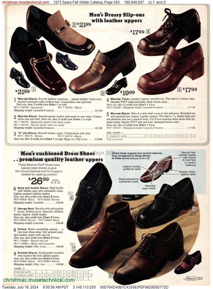 1973 Sears Fall Winter Catalog, Page 383
