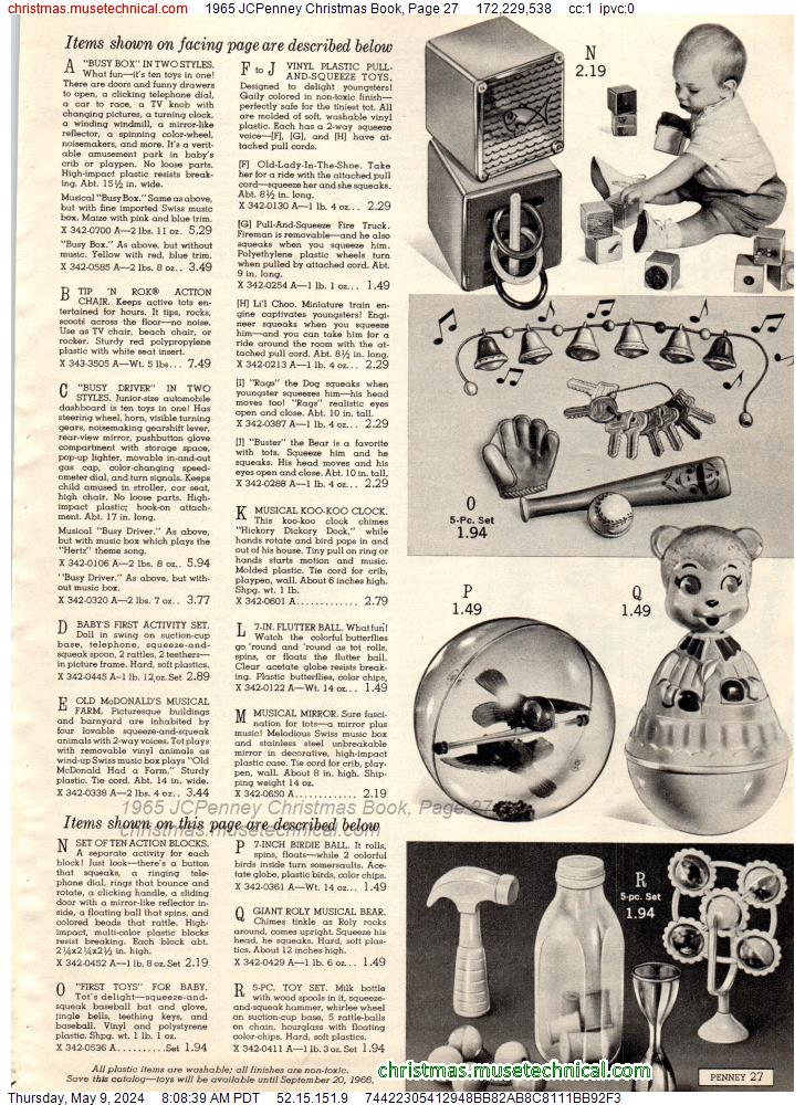 1965 JCPenney Christmas Book, Page 27