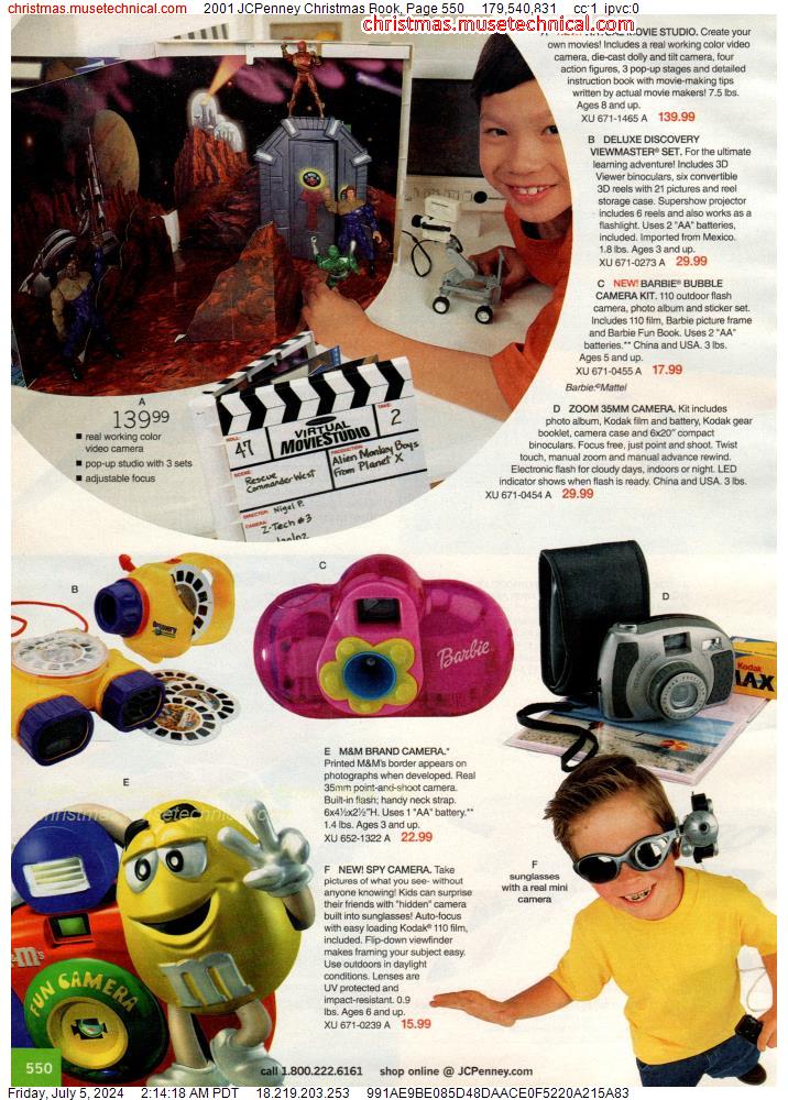 2001 JCPenney Christmas Book, Page 550