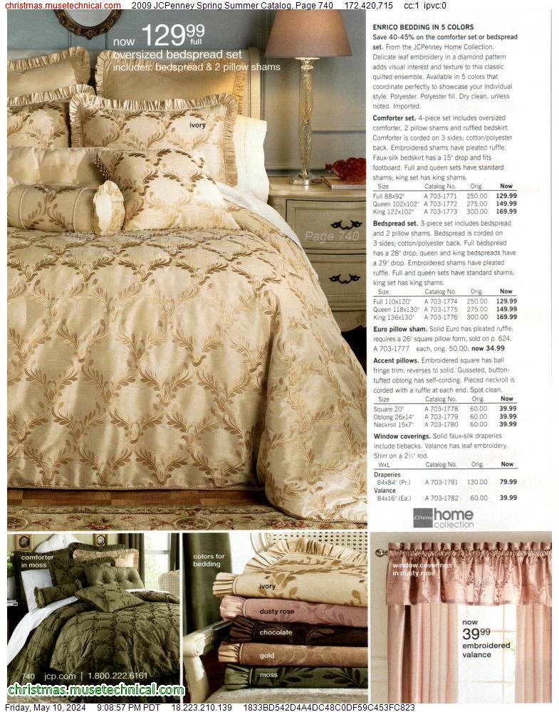 2009 JCPenney Spring Summer Catalog, Page 740