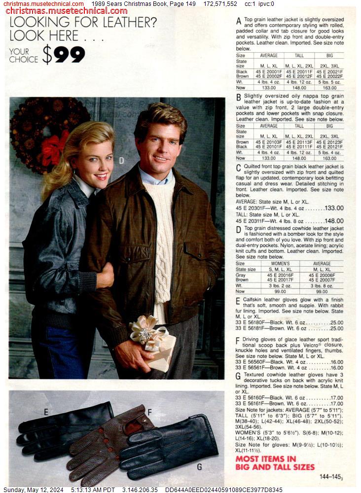 1989 Sears Christmas Book, Page 149