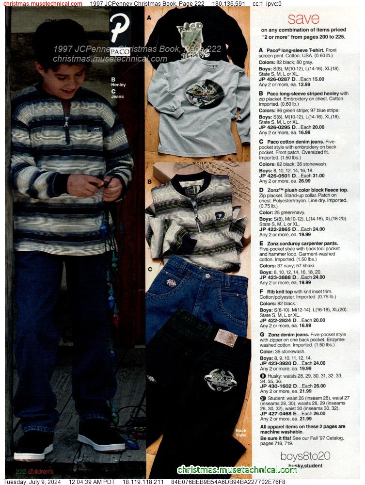 1997 JCPenney Christmas Book, Page 222