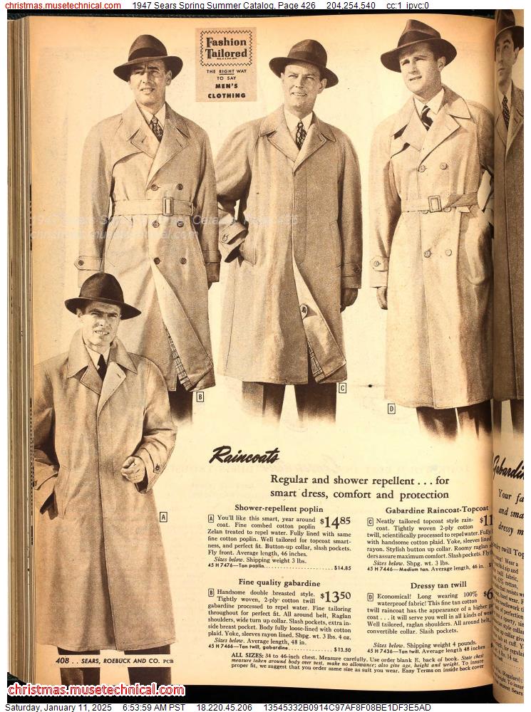 1947 Sears Spring Summer Catalog, Page 426