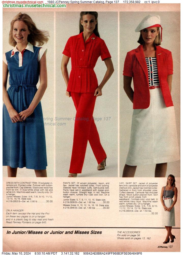 1980 JCPenney Spring Summer Catalog, Page 137