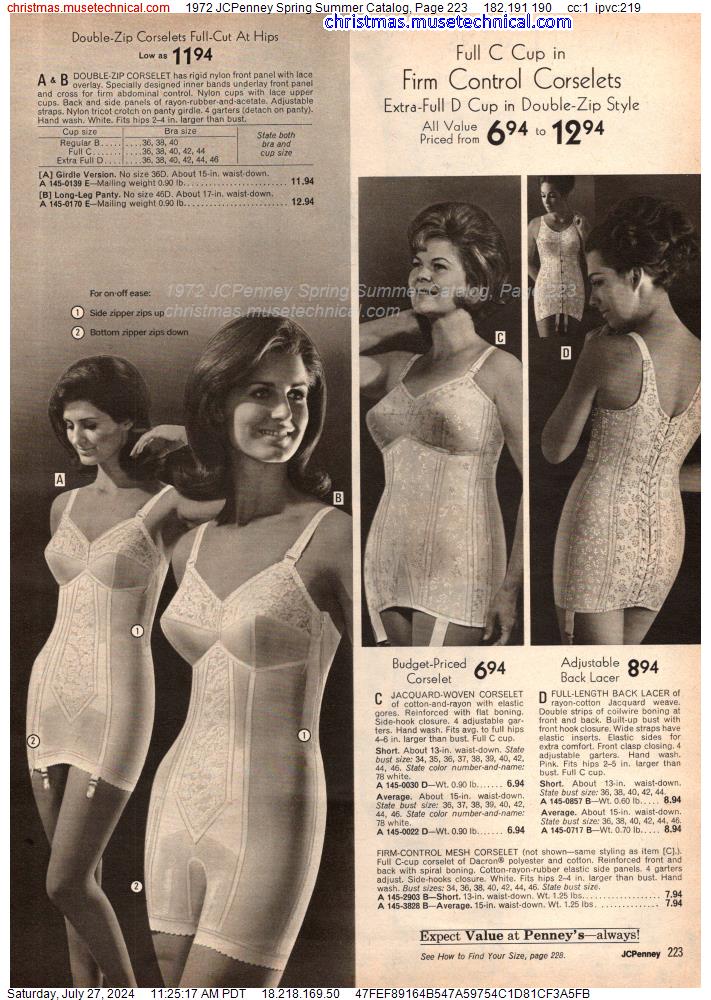 1972 JCPenney Spring Summer Catalog, Page 223