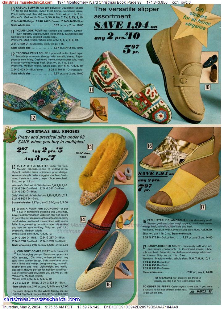 1974 Montgomery Ward Christmas Book, Page 93