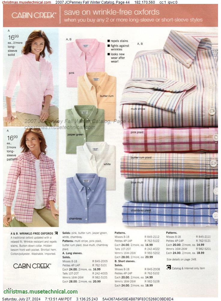 2007 JCPenney Fall Winter Catalog, Page 44