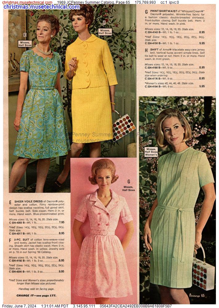 1969 JCPenney Summer Catalog, Page 65
