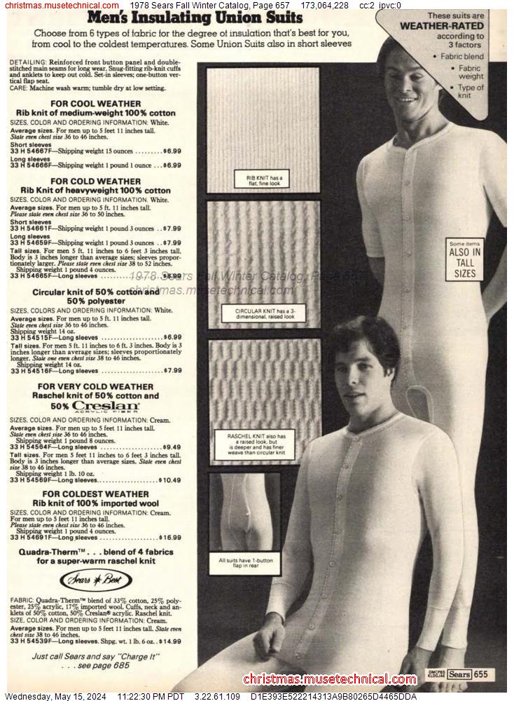 1978 Sears Fall Winter Catalog, Page 657